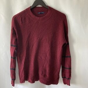 American Eagle Women's Maroon Plum Long Sleeve Jegging Fit Sweater Size XS